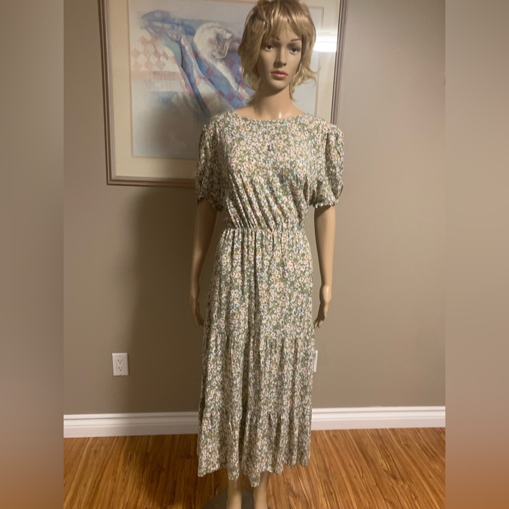 Grecerelle Dress, large, cotton,flowered
